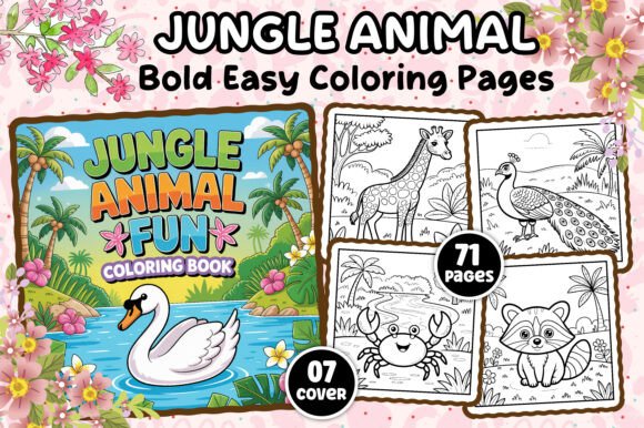 Download Jungle Animal Fun Coloring Book - Fun coloring book Collection