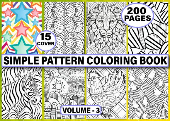 Download Simple Pattern Coloring Pages for Adults - Premium Resources