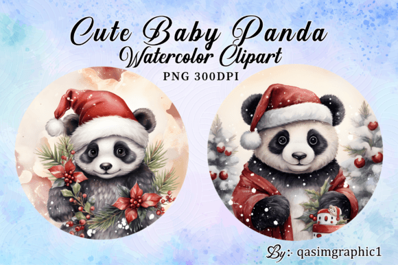 Download Christmas Panada Clipart, Baby Panda PNG - Panda png Collection