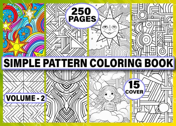 Download Simple Pattern Coloring Pages for Adults - Premium Resources